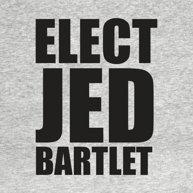 Elect Jed Bartlet Bold Black Font by PsychicCat